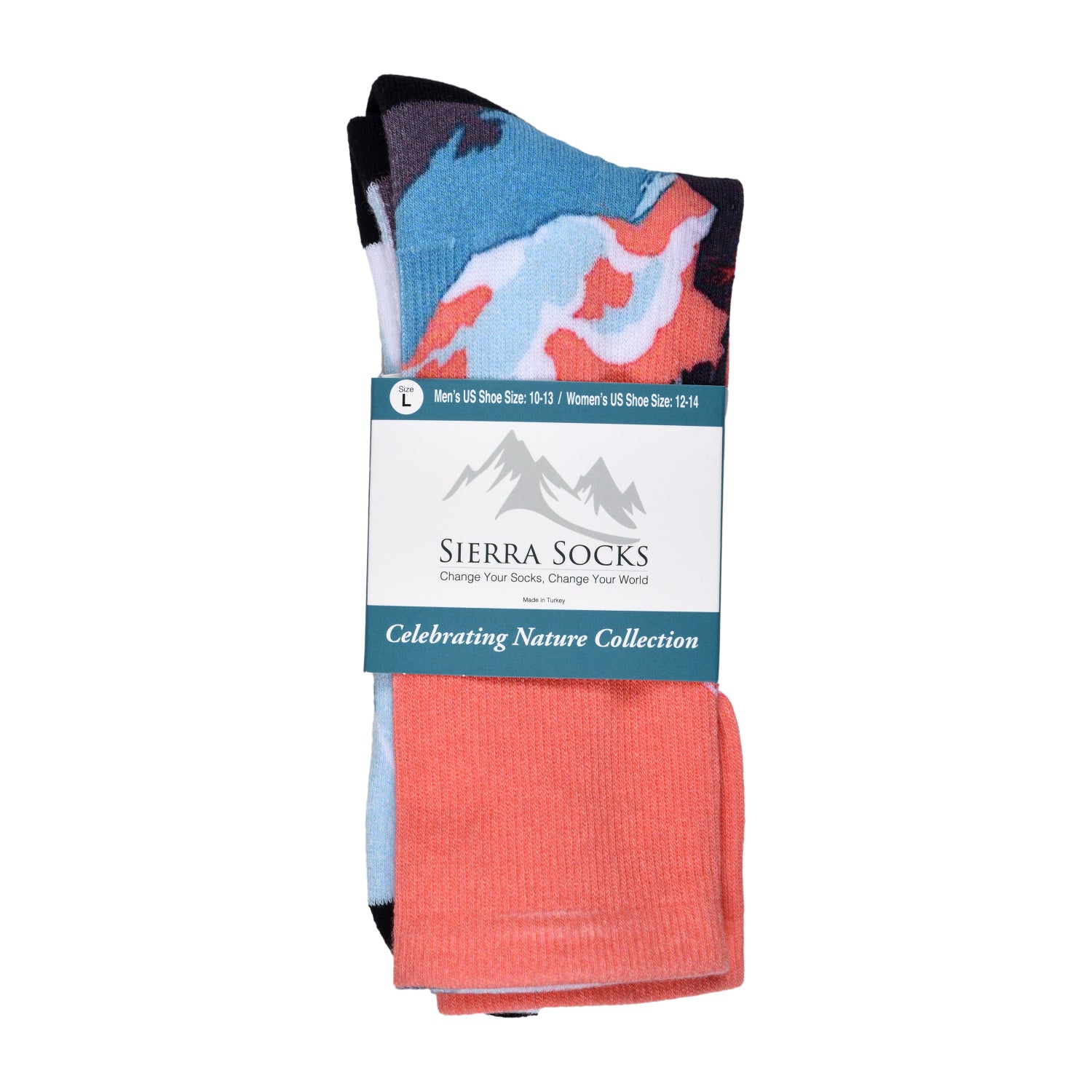 Men & Women's CoolMax Knee-High Socks, Nature Inspired Collection for Men & Women Eco-Friendly Knee High Socks