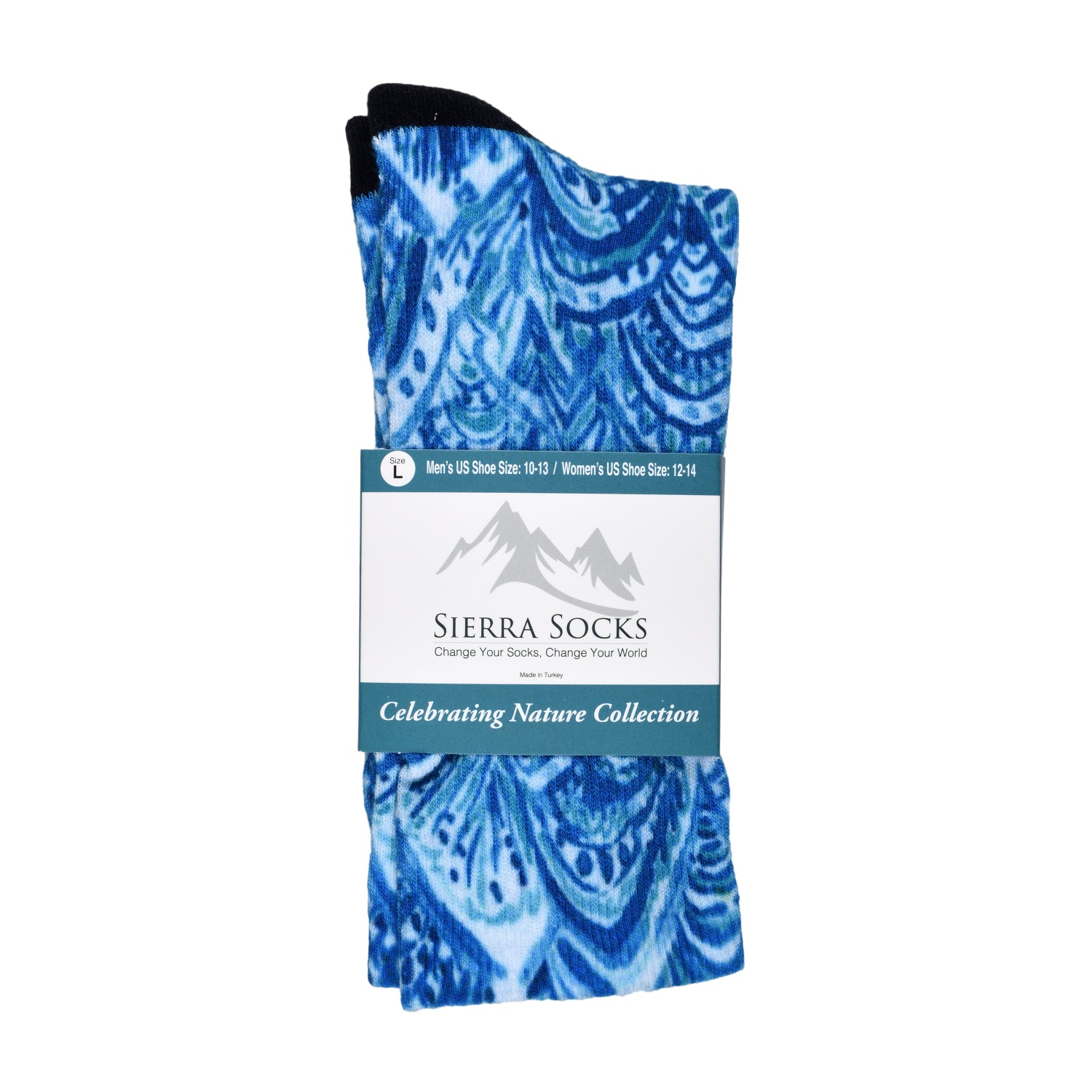 Men & Women's CoolMax Knee-High Socks, Nature Inspired Collection for Men & Women Eco-Friendly Knee High Socks