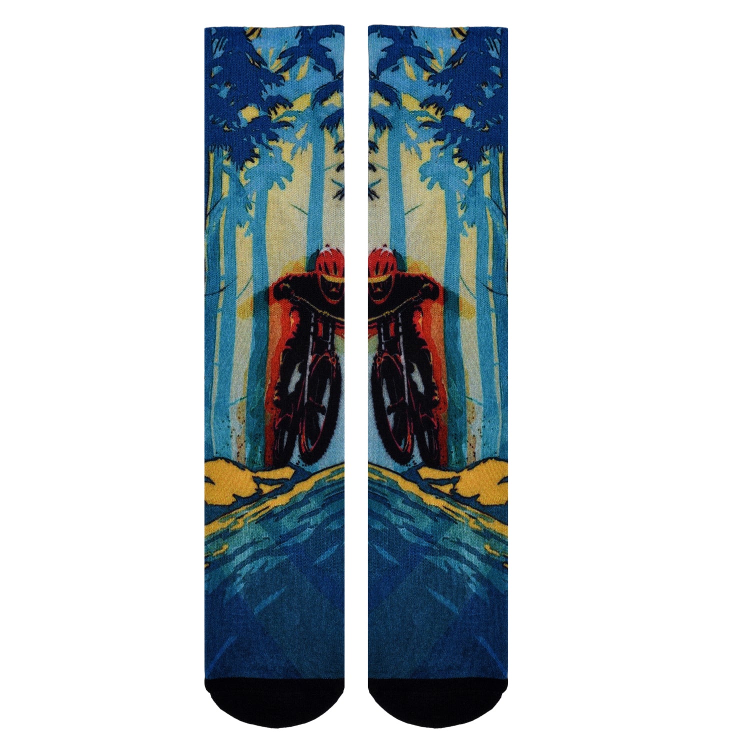 Men & Women's CoolMax Knee-High Socks, Nature Inspired Collection for Men & Women Eco-Friendly Knee High Socks