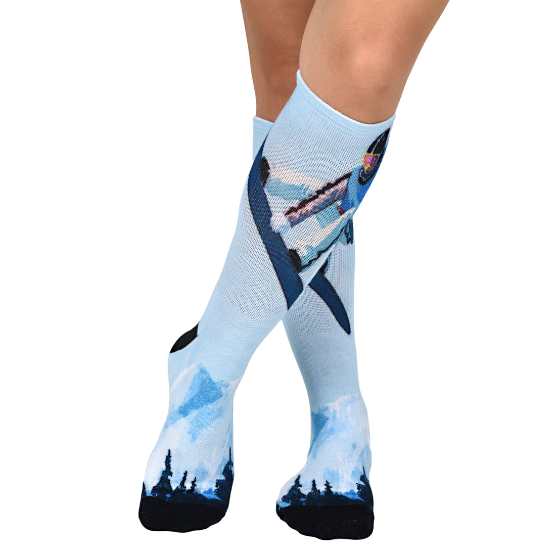 Men & Women's CoolMax Knee-High Socks, Nature Inspired Collection for Men & Women Eco-Friendly Knee High Socks