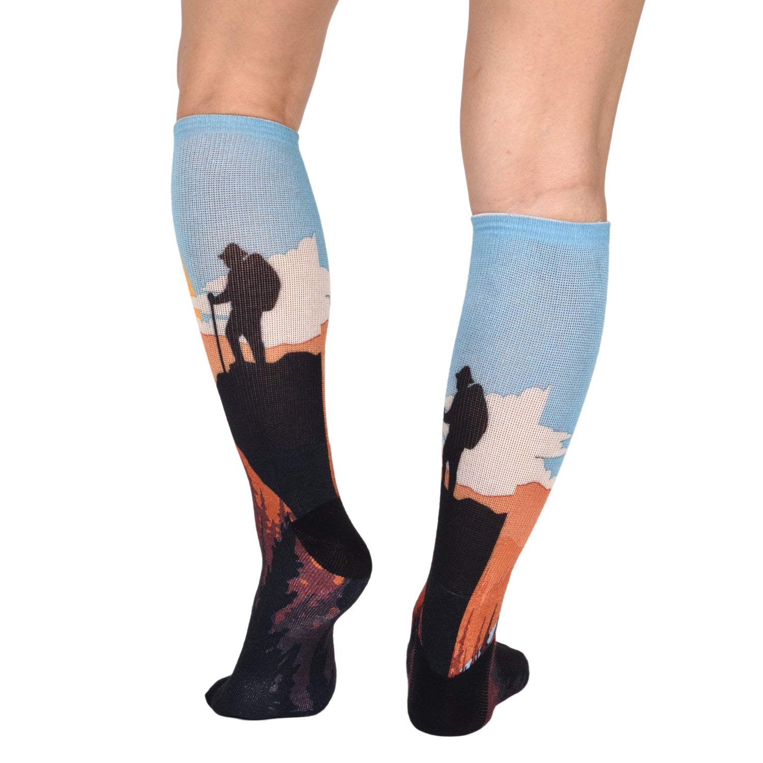 Men and Women's CoolMax Knee High Socks - Colorful, Fun and Sporty Socks