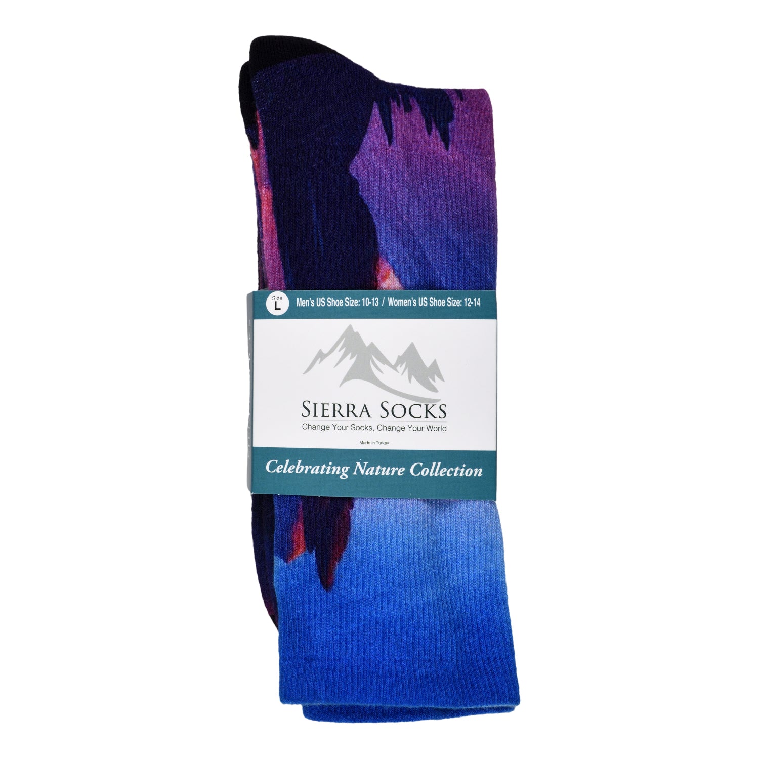 Men & Women's CoolMax Knee-High Socks, Nature Inspired Collection for Men & Women Eco-Friendly Knee High Socks